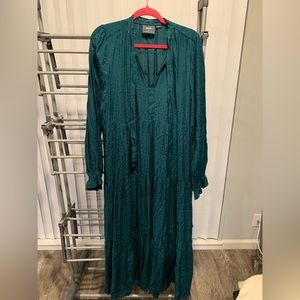 Maeve by Anthropologie Jewel toned maxi dress